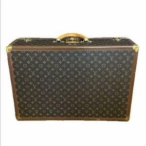 Louis Vuitton Vintage Bisten Leather Travel Bag